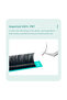 8-15Mix 0.20mm CC Flat lash Extension DIYDAY Ellipse Flat Eyelash Extension Split Tips Matte Black F - 3