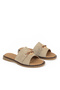 , Women's Genuine Leather Slippers 1611047Z26672 Mink - 4