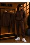 Unisex Hooded Tracksuit Set 3 Thread Cotton New Season