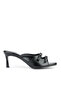 , Women's Heeled Slippers 161996Z612 Black - 3
