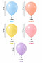 Chain Balloon Apparatus 5 Meters + 100 Sleeve Balloons - 4
