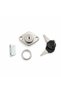 Steel Cabinet Lock with Double Keys for Drawer, Mailbox, Metal Cabinet and Panel Lock with Spare Keys - 4