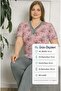 Plus Size Jewelry Set Short Sleeves Gray Pink 1 Piece Quality Useful Stylish Beautiful