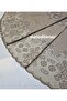 Washable Ironable Elegant Draped Floral Embroidery Lace Large Round Pvc Oilcloth Tablecloth