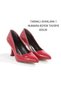 Stiletto Red Patent Leather 7 cm Goblet Heel Pointed Toe Closed Toe New Season - 2