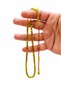 German Invoice Clamping Amber Prayer Beads – Fire Color, Brilliant Cut, Expert Handcrafted, Custom Made