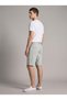 Men's Baby Blue Faded Effect Baggy Fit Washed 100% Cotton Jean Shorts Martin-Baby Blue - 3