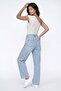 High Waist Loose Fit Jean Pants - 3