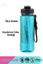 1500ml New Collection Mega Size Silicone Straw with Measurement Scale Transparent Body with Hand Strap Tritan Sports Water Bottle Bpa Free No Odor - 5