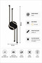 Armoni Modern LED Duvar Apliği - 3