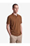 Regular Fit Short Sleeve Cotton Polo Neck T-Shirt - 2