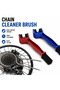 Red Motorcycle Chain Cleaner Brush Tool For KTM HONDA YAMAHA SUZUKI Supermoto Racing ATV Enduro Moto - 8