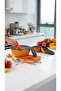 Enamel Grater Set 6 Pieces (16-20-24 cm) Mustard Yellow