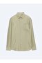Limon Küfü Straight Oversize Fit Long Woven Casual Shirt - 5