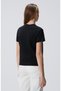 Siyah Basic T-shirt - 6
