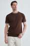 Crew Neck Knitwear T-Shirt - 2