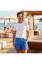 Sailing Men's Swim Short with Three Pockets, Mesh Inside, Elastic and Laced Waist