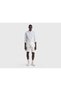 Men's Cream Lace-Up Linen Bermuda Shorts Cream - 5