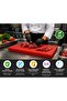 Polyethylene Cutting Board for Raw Meat, Fruit and Vegetables 50X30X2 cm 1 Piece Red Color Sent. - 4