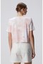N-Tech Pembe Batik Desenli T-shirt - 5