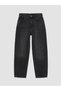 Lcw kids black baggy fit boy's jean pants - 2