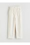 Rmz Gi̇yi̇m Farkiyla Girls' Velvet Trousers with Waist Cord - 3