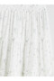 Two Mt Shop Quality Lcw Kids Lilac Elastic Waist Floral Girls Skirt - 3