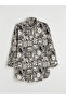 Trendlucky Oversized Women's Patterned Shirt Tunic with a Difference - 5