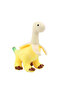 28cm YELLOW 28CM Cute Peeled Banana Brontosaurus Plush Toys Soft Stuffed Dragon Animals Gift for Kid - 2