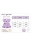 Stone Printed Bow Decorated Combed Cotton Fabric Dress - 2