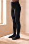 Girl's 40 Denier Opaque Black Pantyhose School Socks - 4
