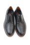 23203 Black Lace-Up Casual Men's Shoes - 5