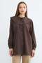 Fullamodest Baby Collar Balloon Sleeve Tunic