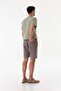 A Embroidered Waist Tie Pocket Shorts - 5