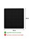 10460 Double Black Plate (Floor) - Double Black Floor 10460 - 25Cmx25Cm Dimensions - 2