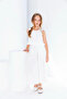 8-15 Years Bounds Rumper Girl's Jumpsuit-Ecru