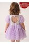 Greta Ruffle Detailed Special Occasion Eid Dress for Girls
