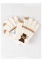 100% Acrylic Children's Gloves with Accessories (Age 3-6) - 3
