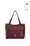 Burgundy Women's Shoulder Bag Us26589