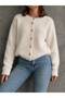 Heart Buttoned Beard Cardigan - 4
