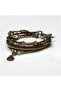 Bohemian Multi-Layered Bead Bracelet Ethnic Dangle Women's Accessory Adjustable - 3