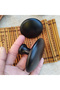Default Mushroom Shape Massage Stone Warmer Natural Basalt Hot Stone Massage Beauty Tool for Facial - 2