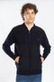 Men's Middle-Aged and Older Knitwear Knitted Acrylic Zippered Winter Dad Cardigan 3008 - 5