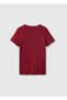 Women's Plum 100% Cotton Crew Neck T-Shirt - 2