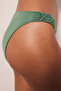 Basic Macrame Green Bikini Bottom - 2