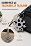 Patterned Screw - Multifunctional Snowflake, Soda Cap and Nut Opener Keychain - 8