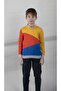 PATTERNED CHILDREN'S KNITWEAR SWEATER(C21-18677 01)