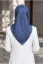 Women's Twill Silk Scarf Indigo - Navy Blue - 5