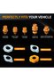 Spill Proof Coolant Filling Kit 15Pcs/Set Fit Universal Vehicles Plastic Filling Funnel Spout Pou... - 3