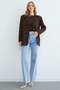 Bow-Tie and Stone-Decorated Single-Button Jacket - 2